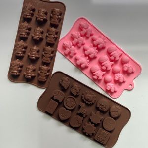 Silicone molds / chocolate molds set of 3